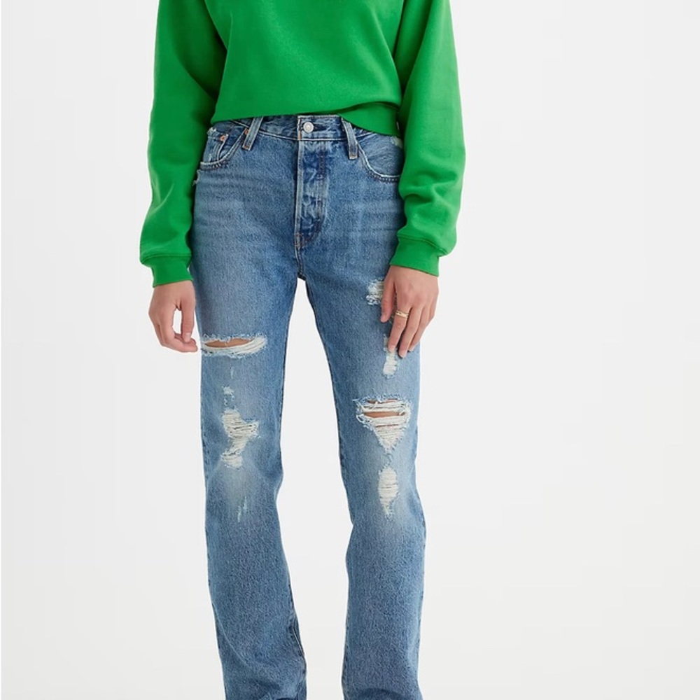 Levi’s 501 distressed original jeans size W27 L26